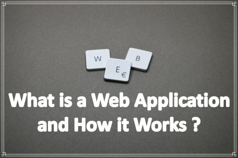 What is a Web Application